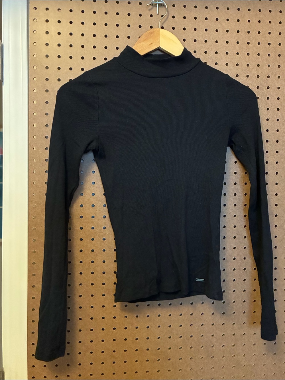 Black turtleneck